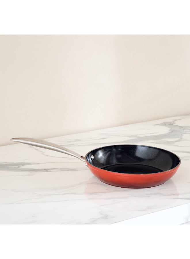 Home Box Induction Fry Pan - Red and Black - 24 cm - Image 1